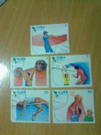 Продам комплект марок Сuba correos IX juegos deportivos panameric 1983