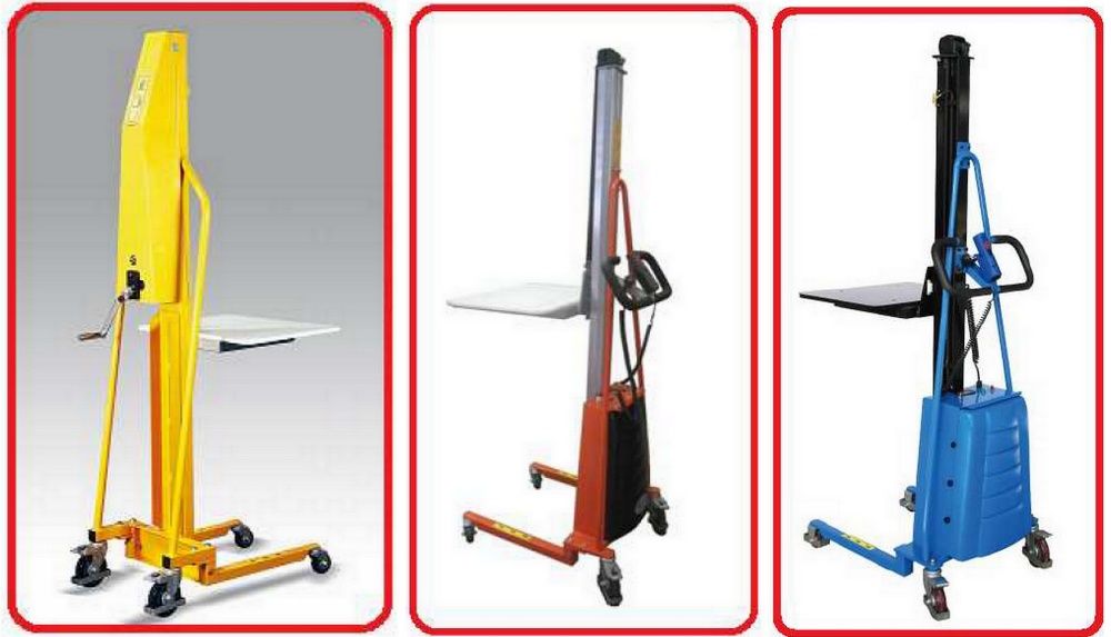 Posicionador de trabalho capacidade 100 kg Elevação 1500 mm. AP28