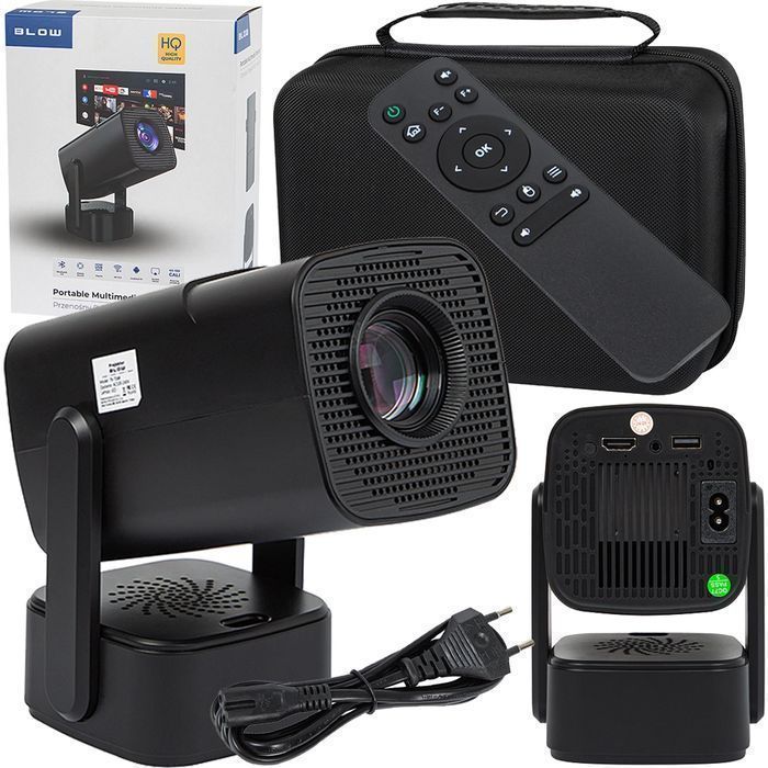 Projektor multimedialny AndroidTV HD BLOW Cinema SOUND + etui 79-704#