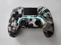 Pad Kontroler do PS4 Cobra QSP461 Camo Szary