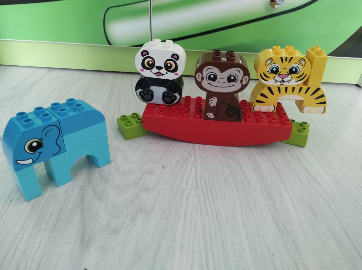 Klocki LEGO Duplo 10884 Moje pierwsze balansujące zwierzęta