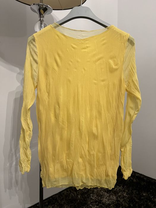 Bluzka zolta basic one size