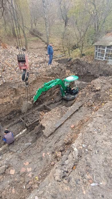 Экскаватор мини міні єксковатор по Україні та облостям своїм євакуатор