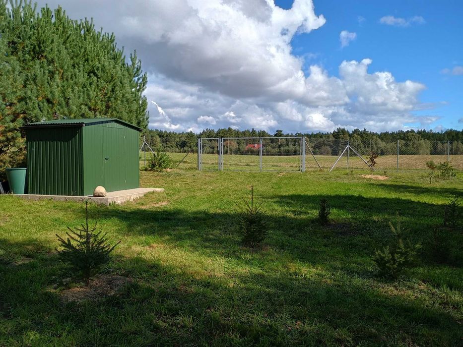 Działka budowlana WZ dom rekreacyjny całoroczny - koło lasu i jeziora