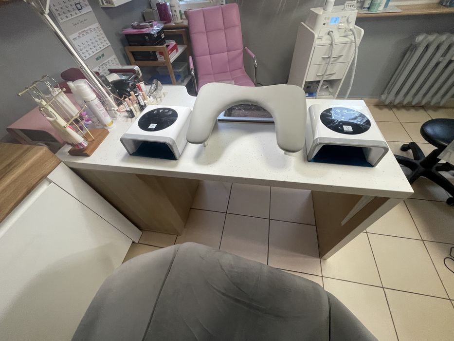 Biurko z pochlaniaczem Bianco