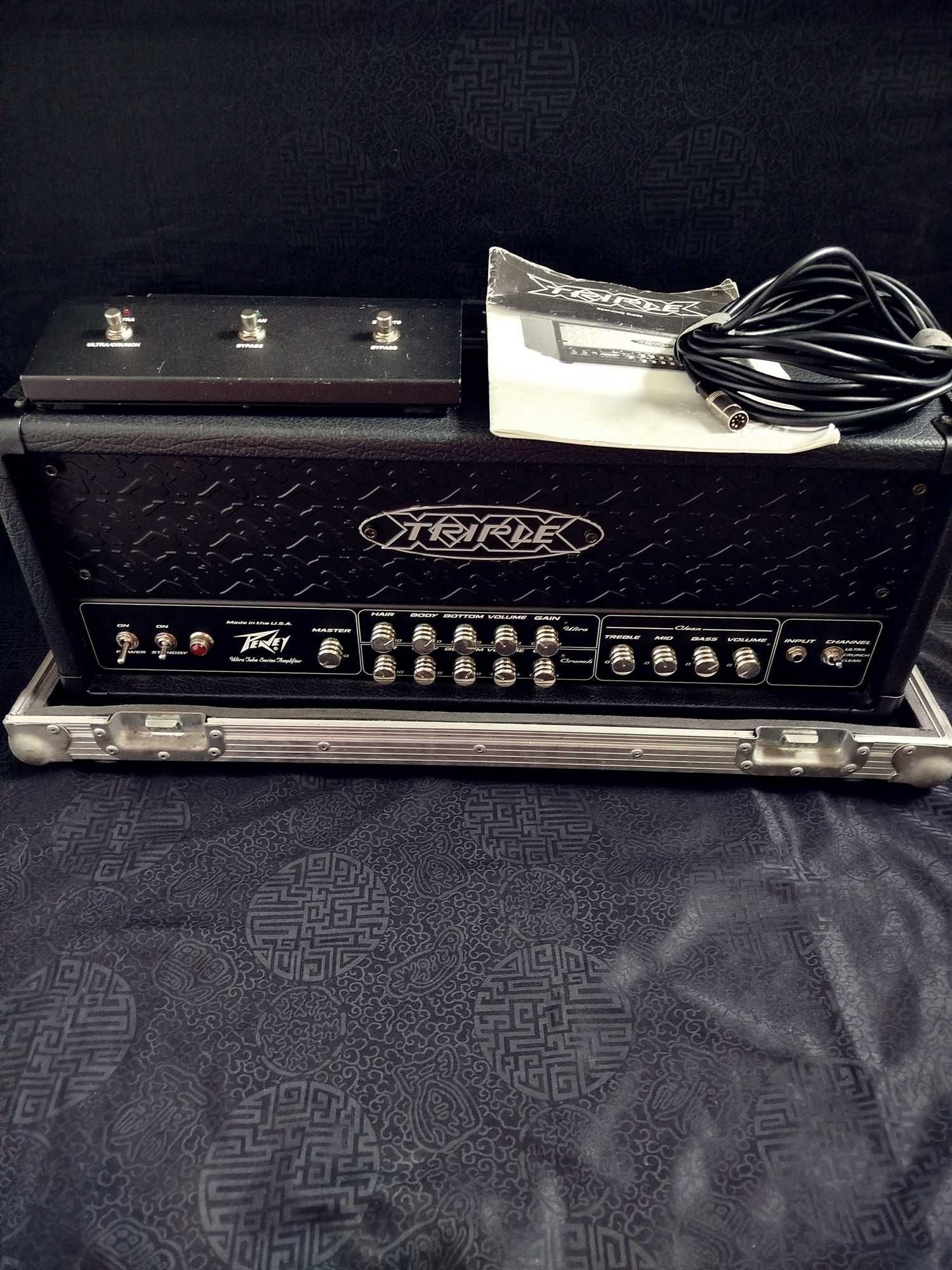 Peavey Triple X Head (Lampowy wzmacniacz gitarowy 120W)