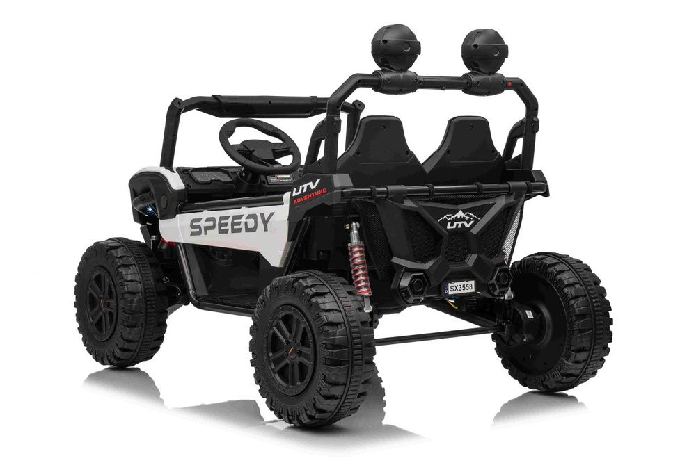 800w 4x4 2osobowyauto na akumulator  Buggy SPEEDY 4x4  Biały