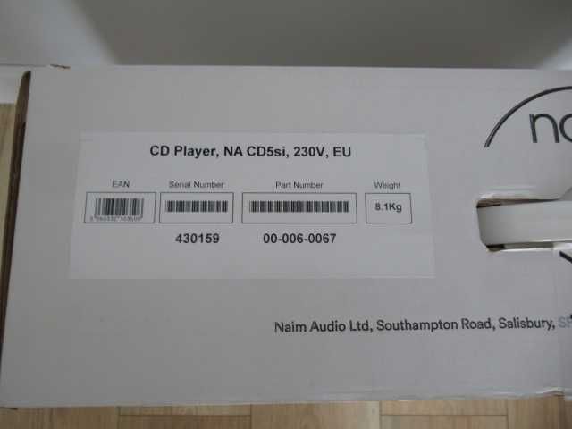 Odtwarzacz cd Naim CD 5si