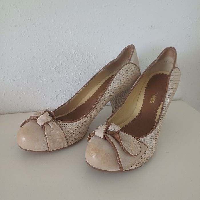 Solo Femme buty skóra