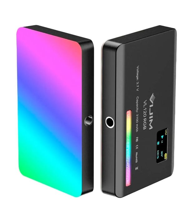 Накамерне світло з регулятором яскравості Ulanzi VL120 RGB