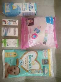 Delicol, Sterimar, Symbiosys, Asecurin, Mam, Pampers