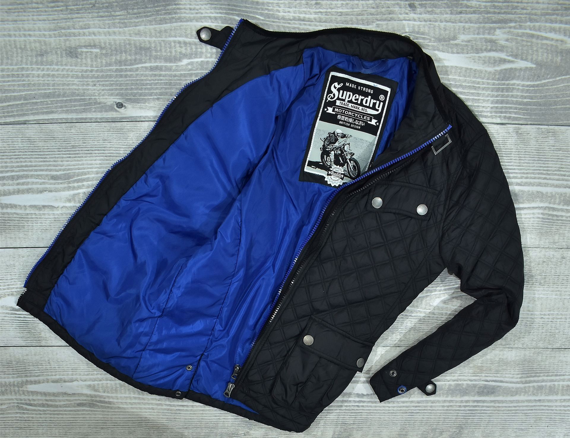 Superdry Lekko Ocipleana Kurtka Pikowana Męska Xl