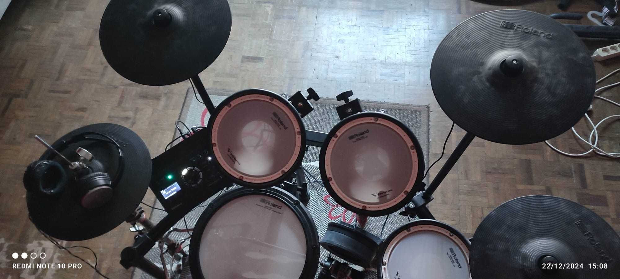Instrumento musical bateria/música