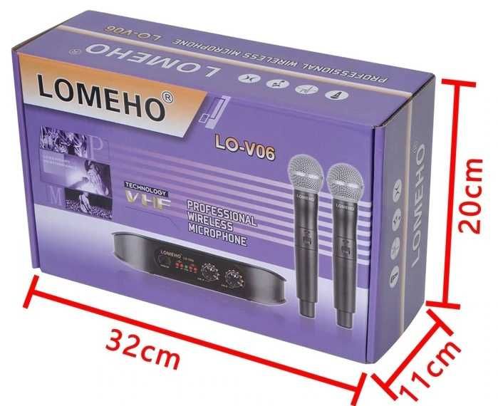 Радиосистем LOMEHO LO-V06 VHF ради микрофон беспроводн мікрофон караок