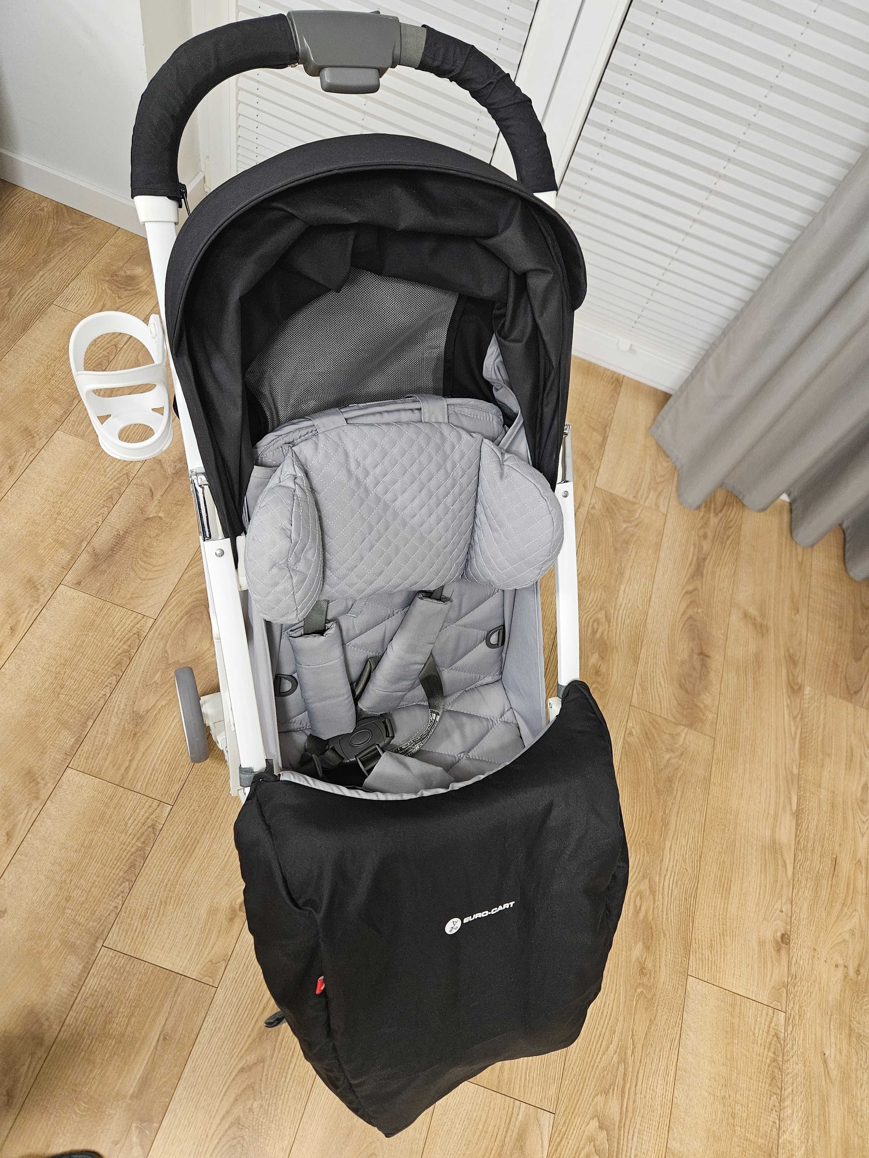 Wózek spacerowy -Euro Cart Volt Pro – wózek spacerowy - Anthracite