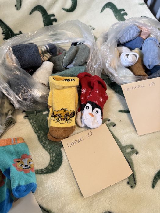 Skarpetki cieple stopki dluzsze 55 par rozmiary 56-74