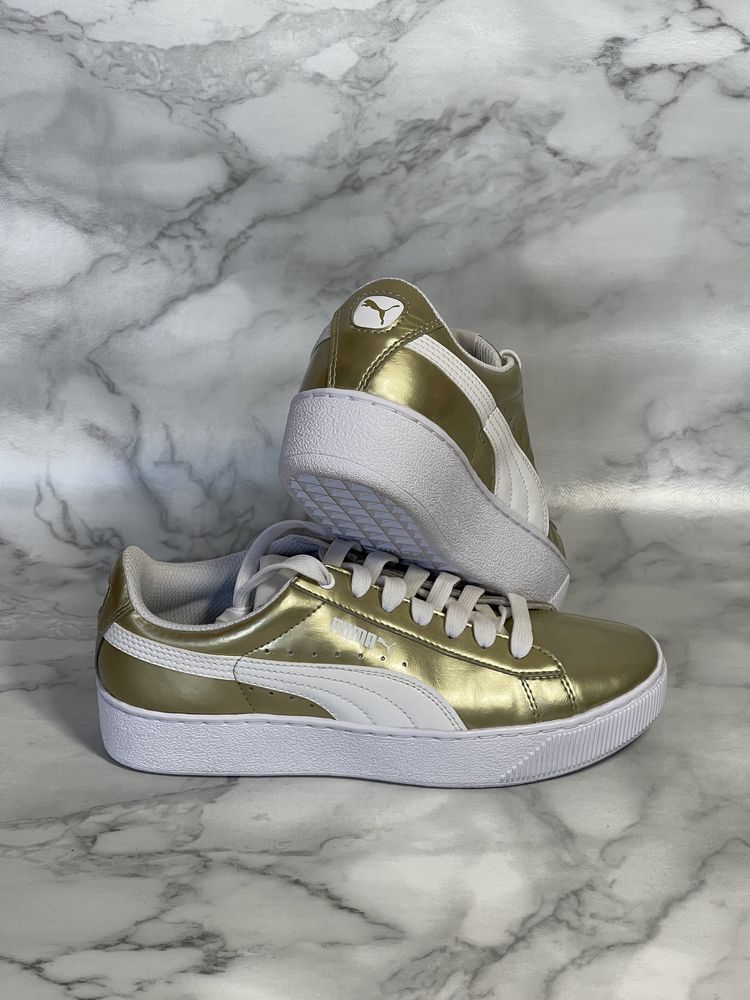 Нові Кросівки puma vikky platform metallic 363609 01 Оригінал 37.5