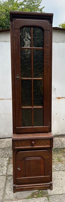 witryna słupek kredens vintage