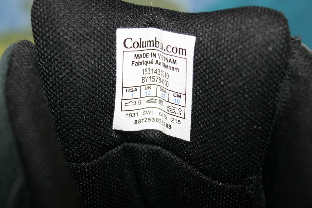 Термо сапоги детские,чоботи,Columbia,WaterProof,32 р,20.5 см