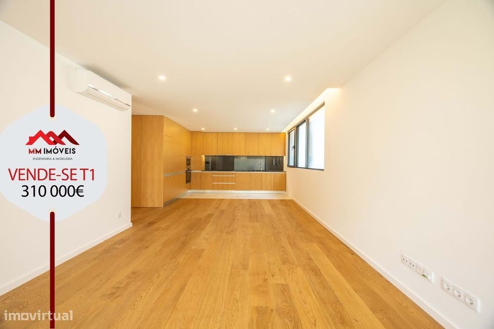 Apartamento T1 | NOVO | Canidelo | Terraço | Praia | Lugar de Garagem