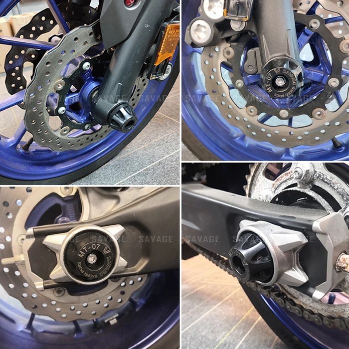 Proteção de eixos Yamaha Mt07