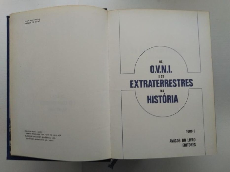 O.V.N.I. e Extraterrestres na História – Coleção de 5 Livros