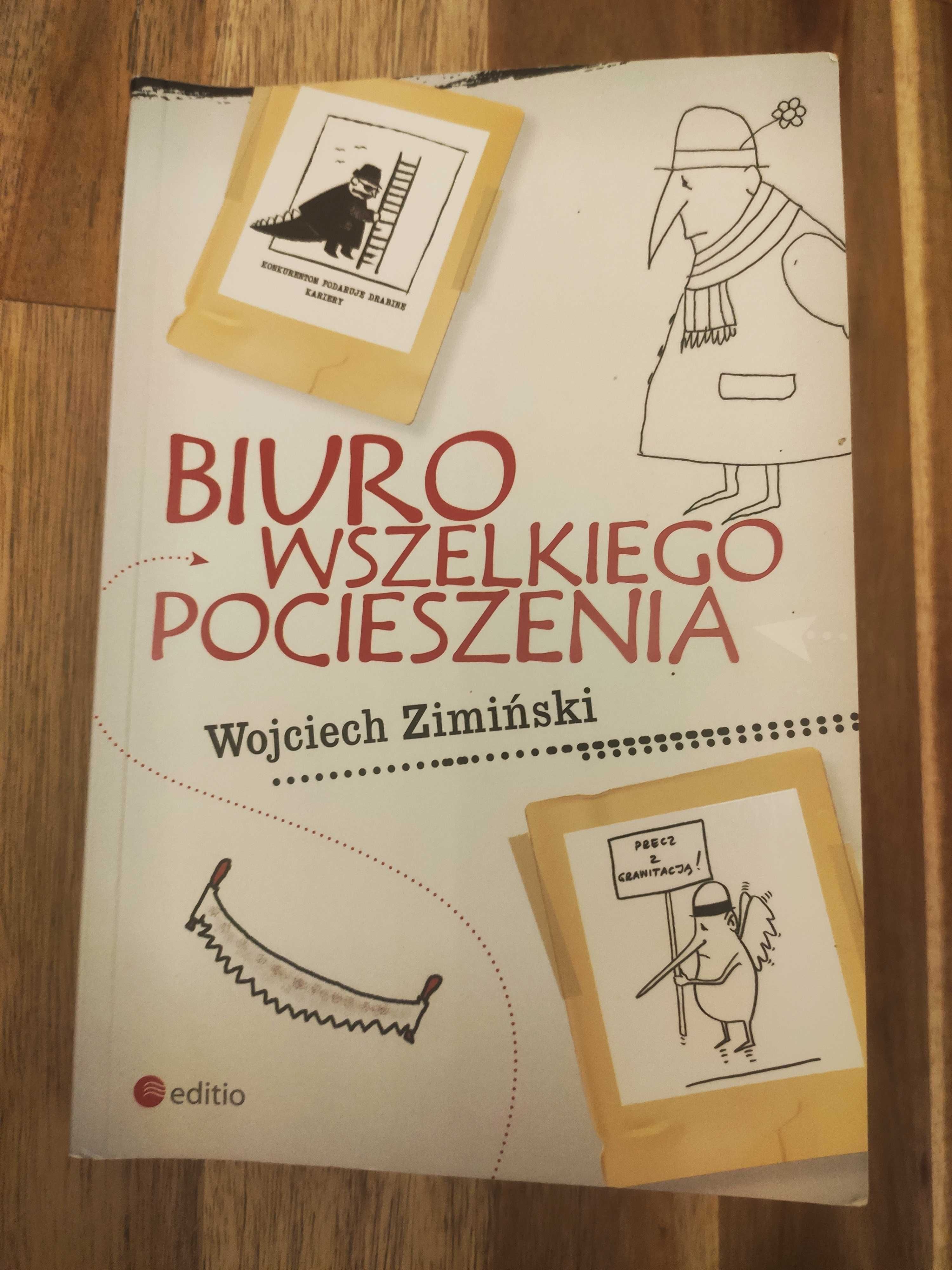 Biuro Wszelkiego Pocieszenia Wojciech Zimiński książka stan idealny