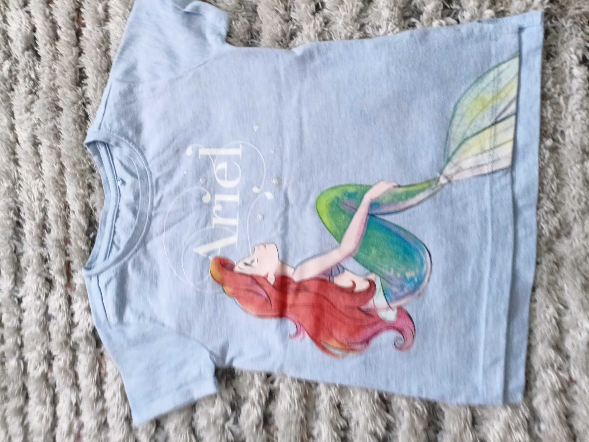 4xBawełniane t-shirty na dziewczynkę 98