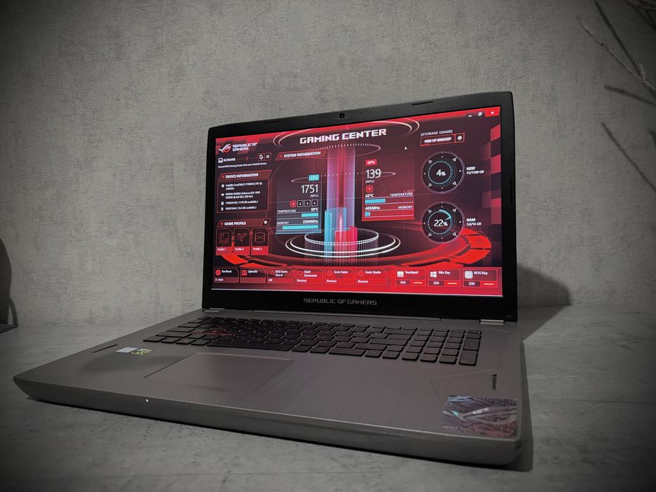 ASUS ROG Strix GL702VS (laptop gamingowy)