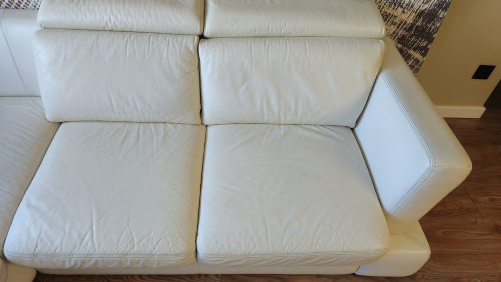 Narożnik skórzany rogówka skóra rozkładana