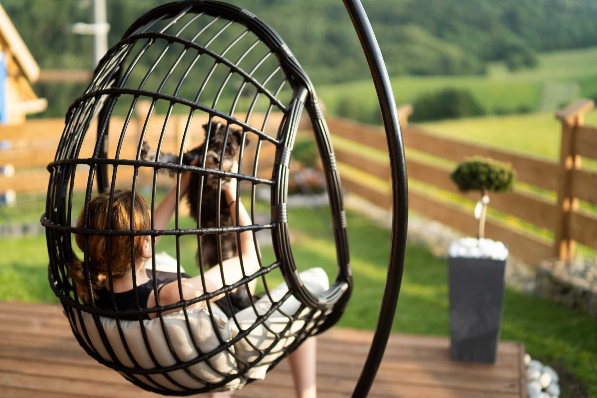 Domek w górach nad jeziorem Czorsztyńskim jacuzzi sauna kominek
