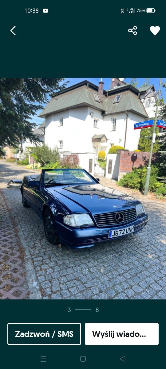 Mercedes r129 3.0 92r