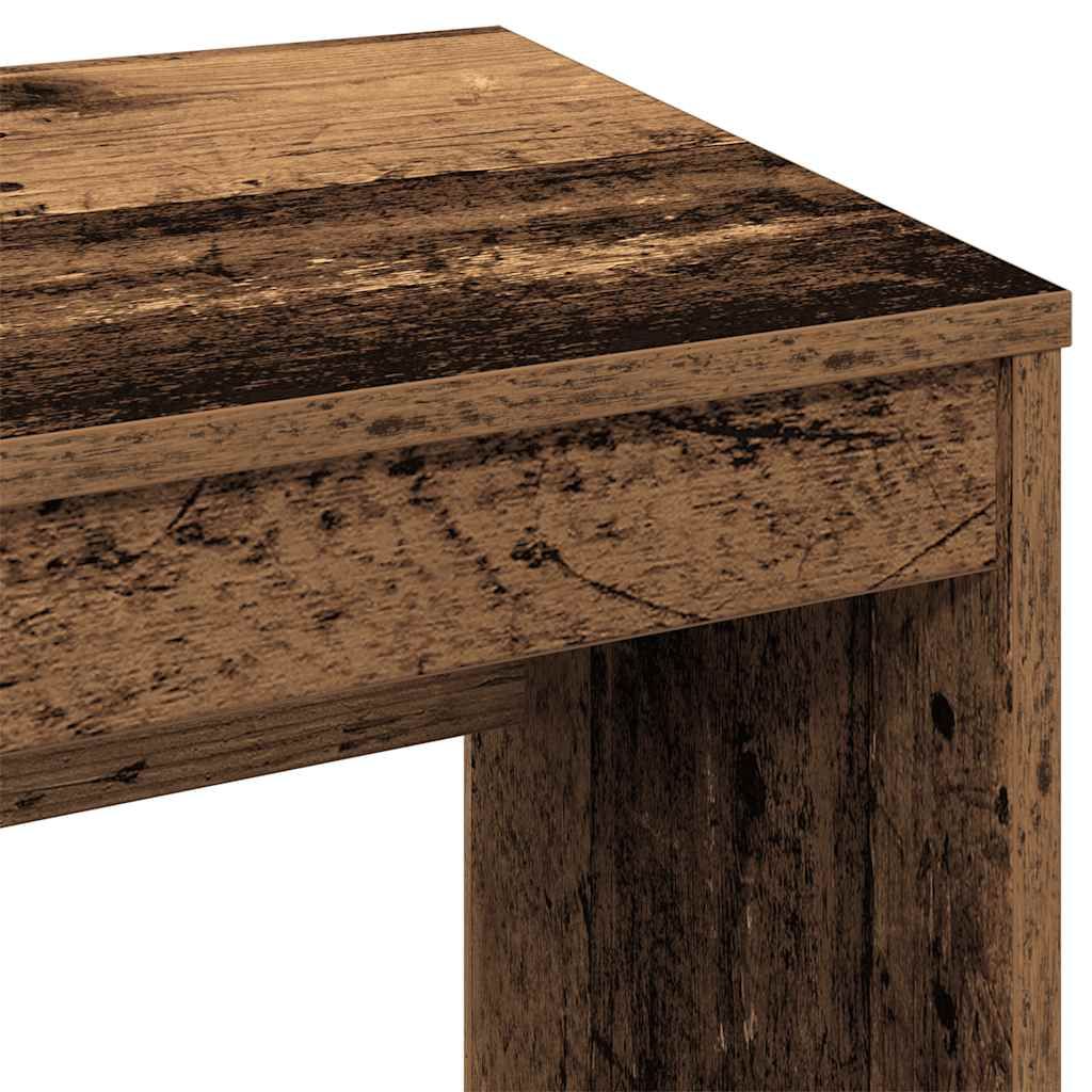 Vidaxl Biurko, Stare Drewno, 90X40X72 Cm, Materiał Drewnopochodny