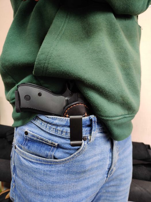 Шкіряна кобура прихованого носіння: CZ, GLOCK, Walther, H&K, S&W, ФОРТ