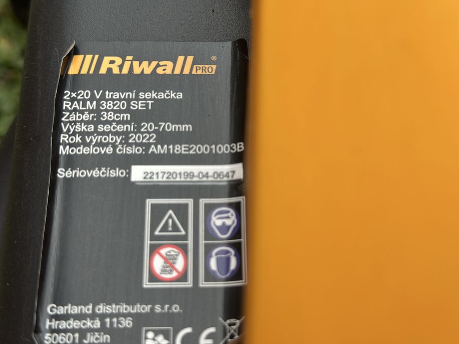 Kosiarka Akumulatorowa Riwall 40V | 2 Baterie + 2 Ładowarki!