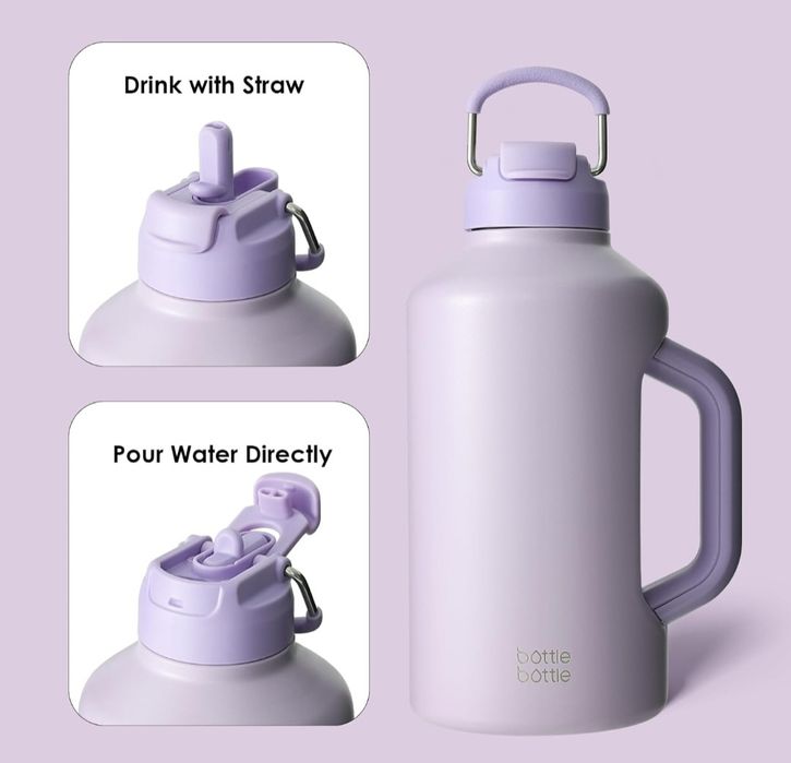 Bottlebottle  2-litrowa Butelka na wodę