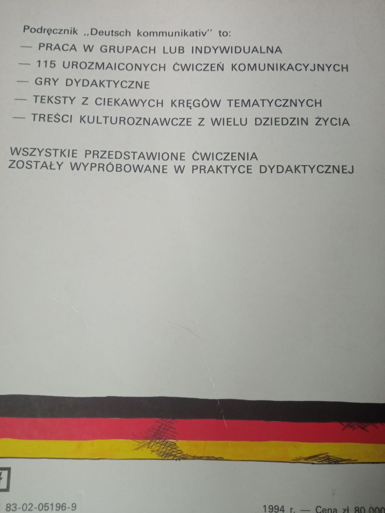 Książka do nauki niemieckiego Deutsch kommunikativ WSiP