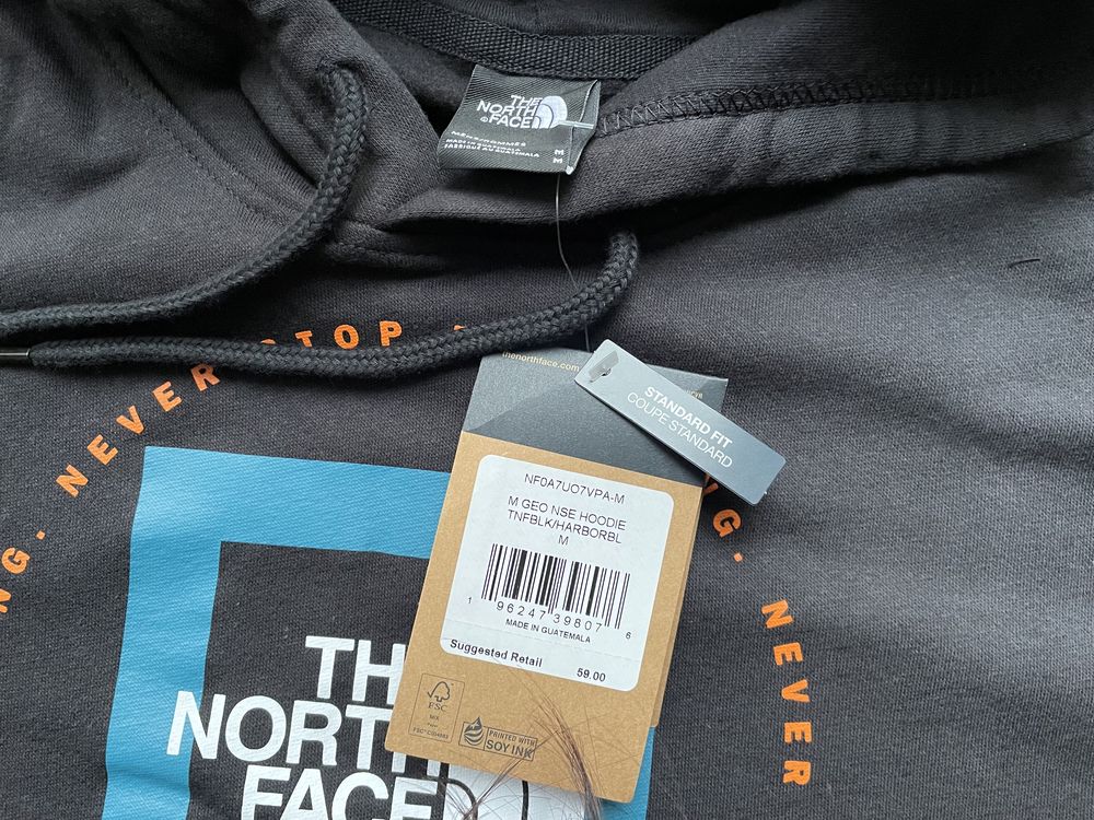 Оригінал The North Face худі тнф tnf geo nse М, L