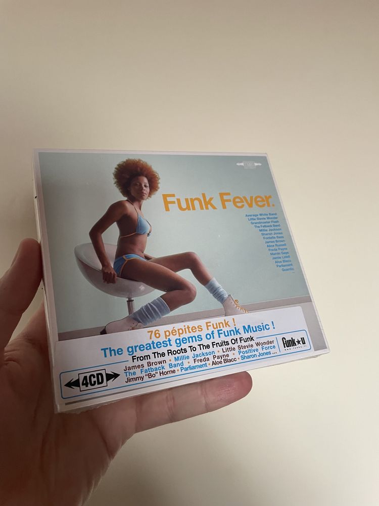 Музичний CD диск Various – Funk Fever 4CD (Фірмовий)