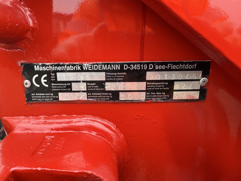 Ładowarka WAIDEMANN 1506 - z Kabiną - SUPER STAN - 2003 rok
