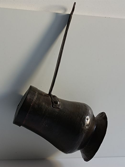 XVIII w. miedziane naczynie do czekolady.Ekspres .Muzealny ,kolekcja