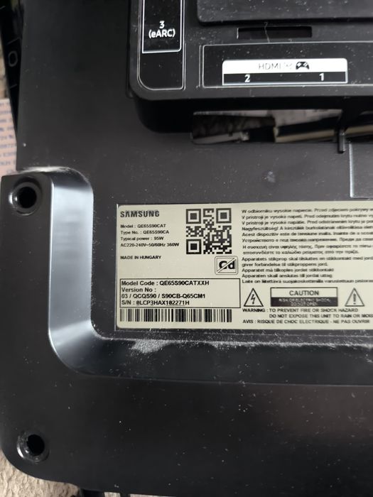 Płyta główna Samsung QE65S90CAT