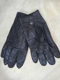 Мужские кожанные перчатки,качественные, с утеплителем