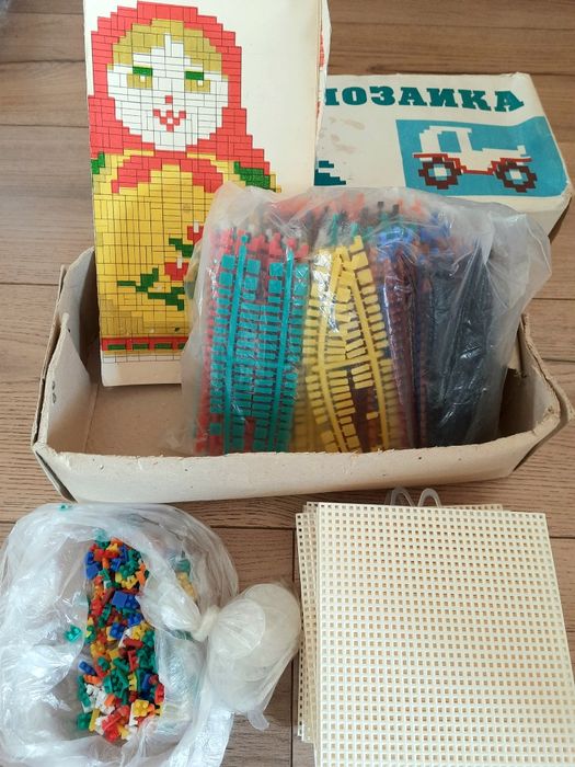 Мозаїка дитяча (художній конструктор) СССР Донецького заводу іграшок