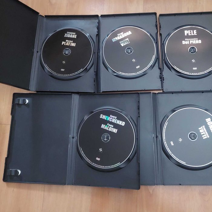 Album z płytami dvd piłkarze wszechczasów