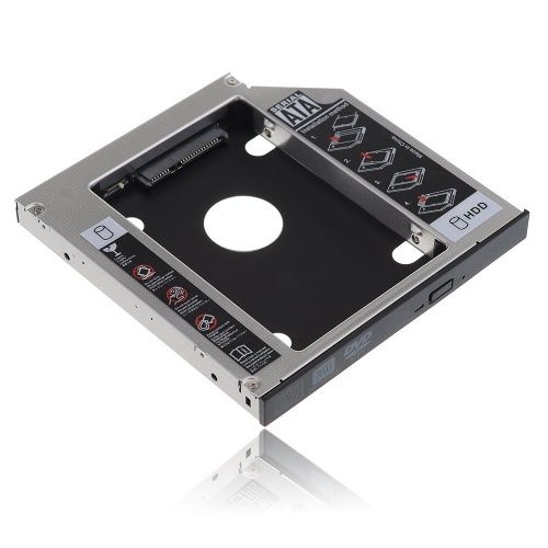Kieszeń na drugi dysk ramka 2,5 HDD SSD SATA 12,7 mm lub 9,5 mm W-wa