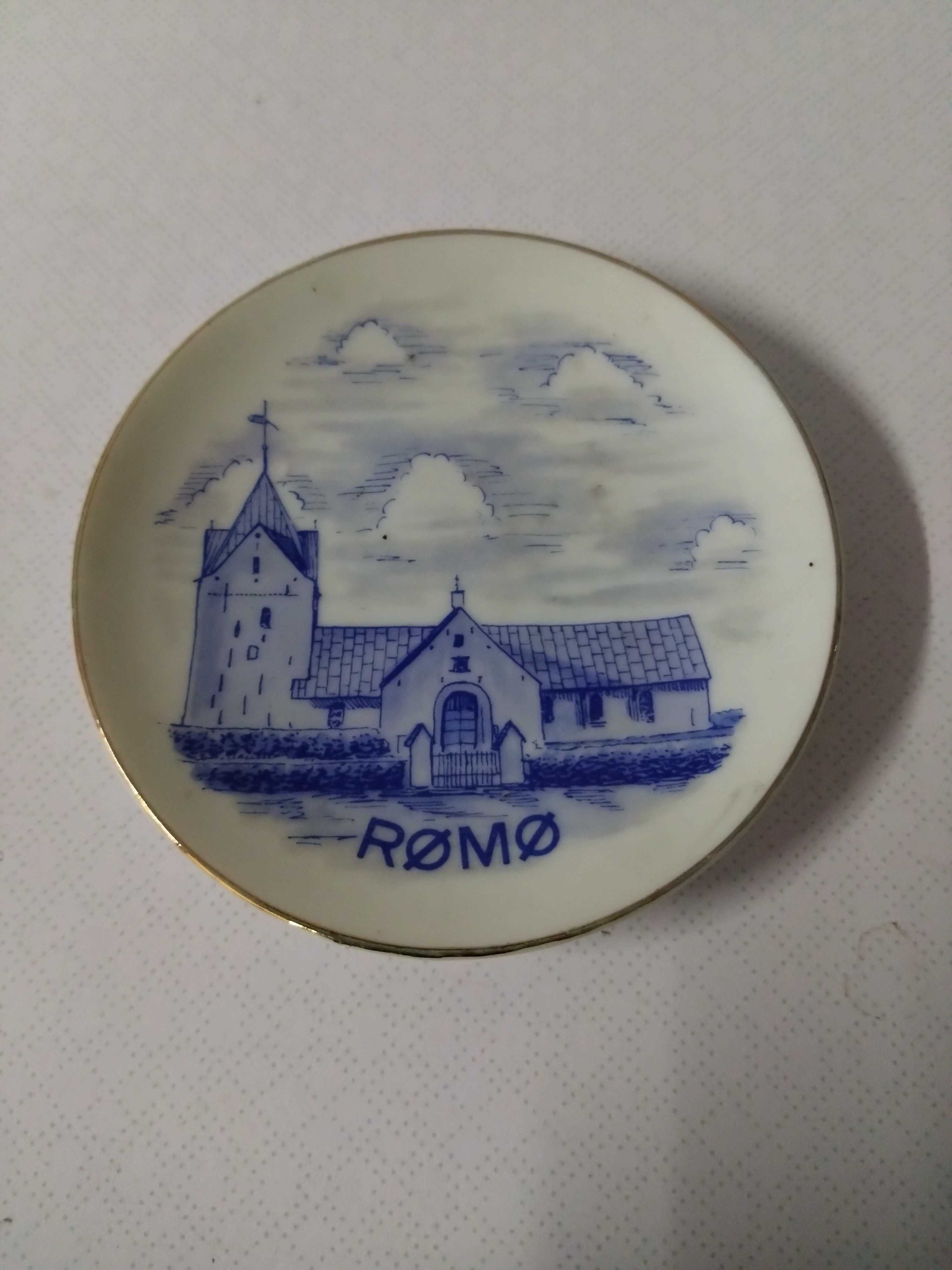 ROMO Piękny stylowy talerzyk do powieszenia na ścianę Wysyłka
