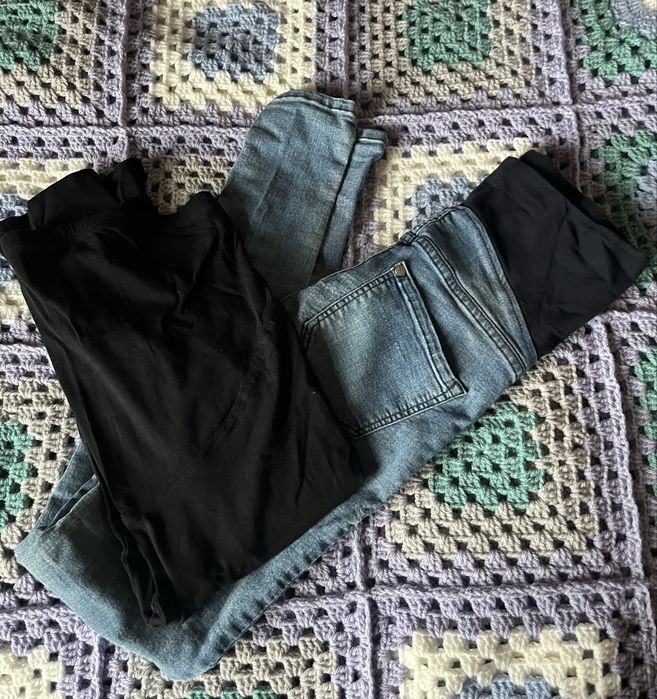 Ciążowe dżinsy 34