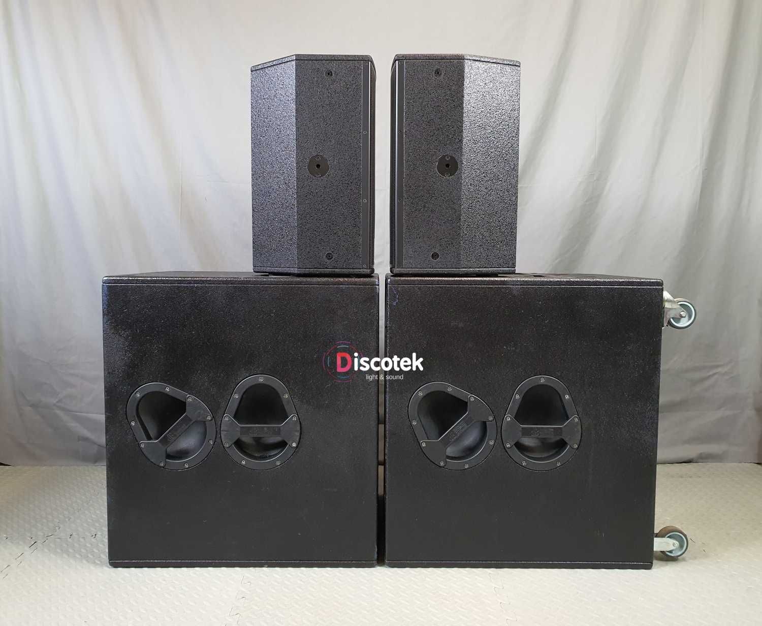 dB Technologies DVX D10 + FL18 | 2,8 kW | Aktywny | RCF, FBT, QSC