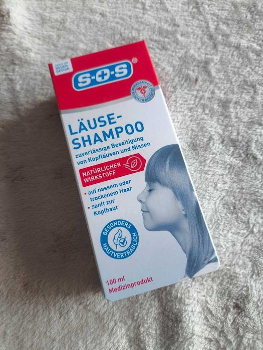 SOS Szampon Dla Dzieci Na Wszy i Gnidy 100ml